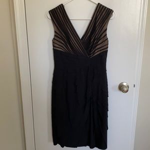 Like new v-neck Adrianna Papell cocktail dress
